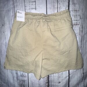 Nike Unlimited 5" Shorts Unlined Seersucker Beige HJ4091-253 Men's Small $70
